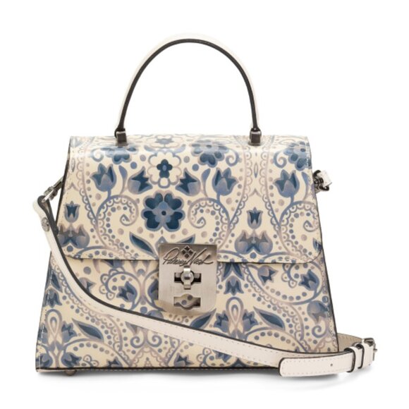 Patricia Nash Handbags - PATRICIA NASH Leather Chauny Satchel